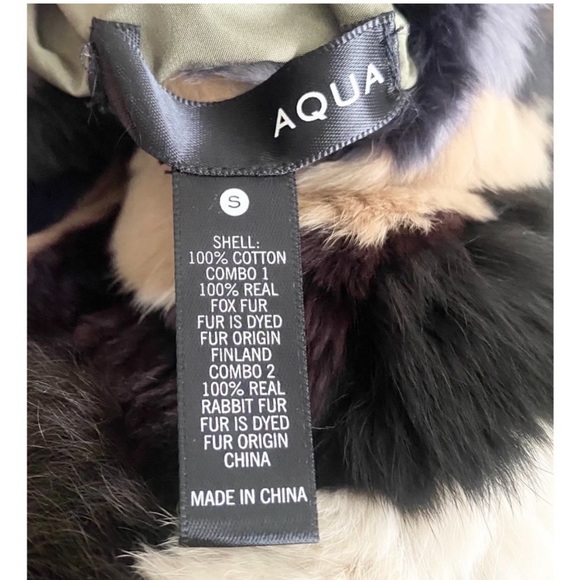 Bloomingdales Aqua Multi Color Anorak Jacket - Picture 7 of 7